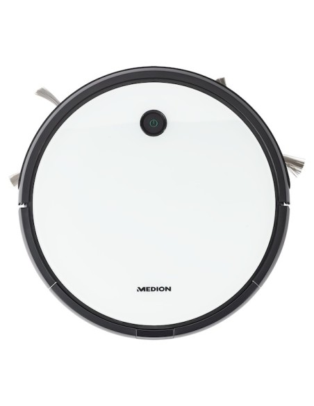MEDION MD 19601 aspirapolvere robot 0,5 L Senza sacchetto Bianco
