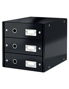 Leitz 60480095 scatola per la conservazione di documenti Faesite Nero