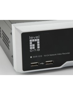 LevelOne NVR-1316 Videoregistratore di rete (NVR) Nero 2