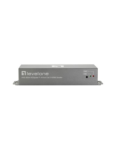 LevelOne HVE-9004 moltiplicatore AV Trasmettitore AV Grigio