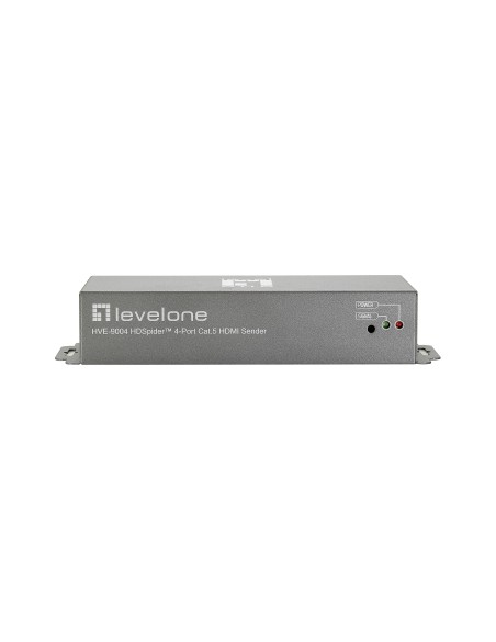 LevelOne HVE-9004 moltiplicatore AV Trasmettitore AV Grigio