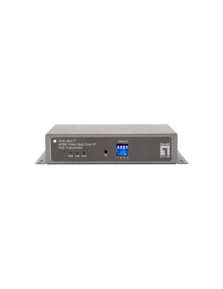 LevelOne HVE-6601T moltiplicatore AV Trasmettitore AV Grigio