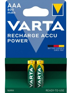 Varta Power Accu AAA 800 mAh Batteria ricaricabile Mini Stilo AAA Nichel-Metallo Idruro (NiMH)