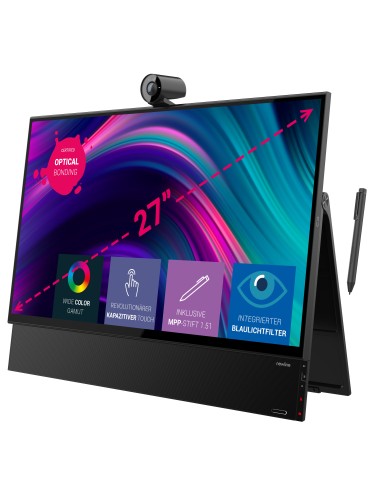 Newline TT-2721AIO Monitor PC 68,6 cm (27") 3840 x 2160 Pixel 4K Ultra HD LED Da tavolo Nero