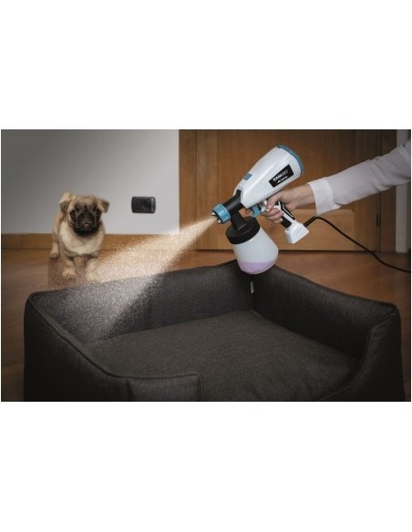 Ariete 4126, Sani-Jet e Sani-Jet Clean, Nebulizzatore igienizzante efficace contro Coronavirus, 400 Watt, Bianco e Azzurro
