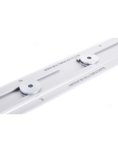 Multibrackets 2940 Supporto TV a parete 116,8 cm (46") Argento
