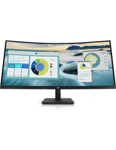 HP P34hc G4 86,4 cm (34") 3440 x 1440 Pixel Quad HD LED Nero