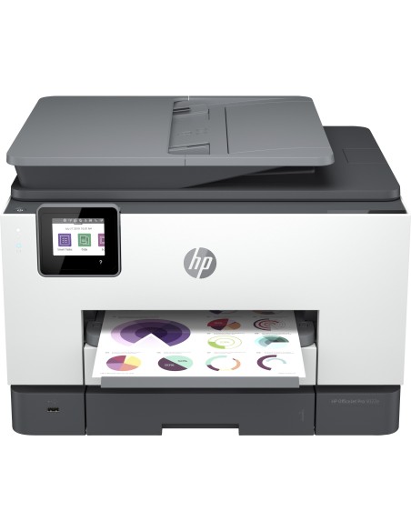 HP OfficeJet Pro Stampante multifunzione 9022e, Stampa, copia, scansione, fax, ADF da 35 fogli stampa da porta USB frontale