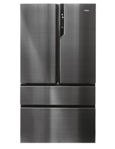 Haier FD 100 Serie 7 HB26FSNAAA frigorifero side-by-side Libera installazione 750 L E Nero
