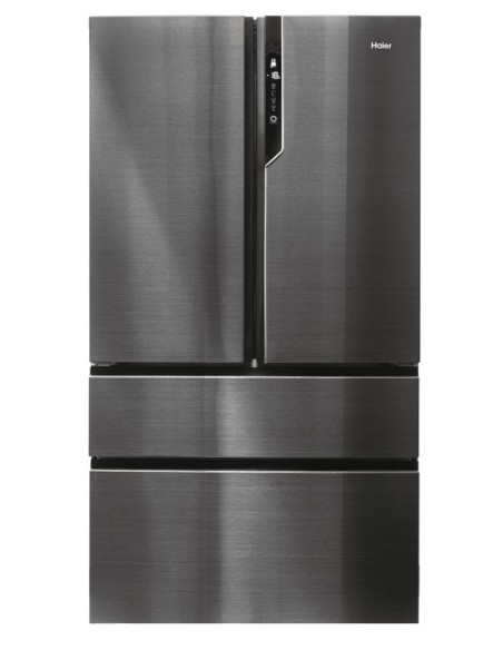 Haier FD 100 Serie 7 HB26FSNAAA frigorifero side-by-side Libera installazione 750 L E Nero