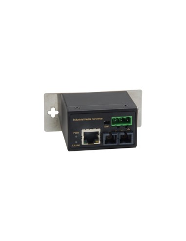 LevelOne IEC-4001 convertitore multimediale di rete 100 Mbit s Modalità multipla Nero
