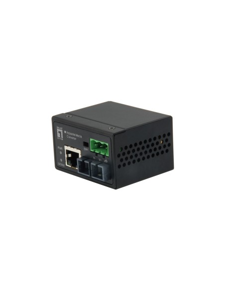 LevelOne IEC-4301 convertitore multimediale di rete 100 Mbit s Modalità singola Nero