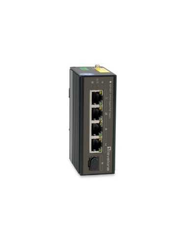 LevelOne IGP-0501 switch di rete Gigabit Ethernet (10 100 1000) Supporto Power over Ethernet (PoE) Nero