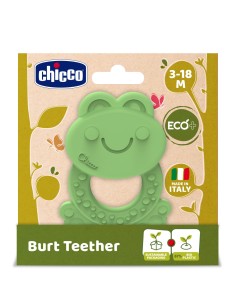 Chicco MASSAGGIAGENGIVE - RANA - ECO+ sonaglio