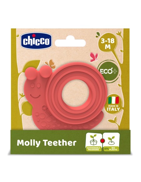 Chicco MASSAGGIAGENGIVE - LUMACA - ECO+ sonaglio