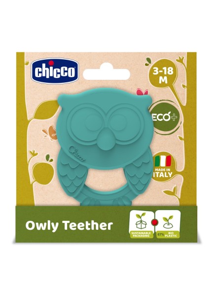 Chicco MASSAGGIAGENGIVE - CAGNOLINO - ECO+ sonaglio
