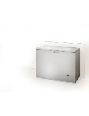 Whirlpool WHE22333 4 congelatore Congelatore a pozzo Libera installazione 219 L D Bianco
