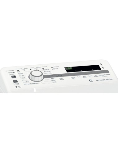 Whirlpool TDLR 7221BS IT N lavatrice Caricamento dall'alto 7 kg 1151 Giri min E Bianco