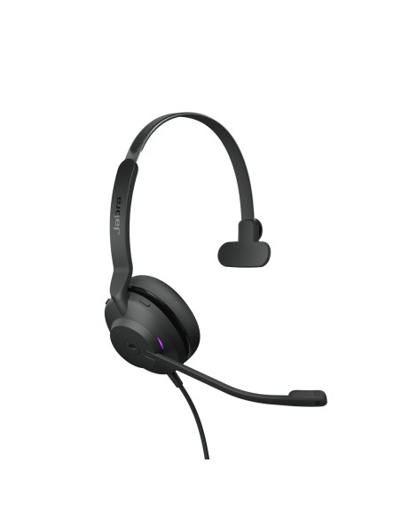 Jabra Evolve2 30, MS Mono Auricolare Cablato A Padiglione Ufficio USB tipo A Nero