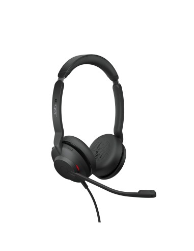 Jabra Evolve2 30, UC Stereo Auricolare Cablato A Padiglione Ufficio USB tipo A Nero