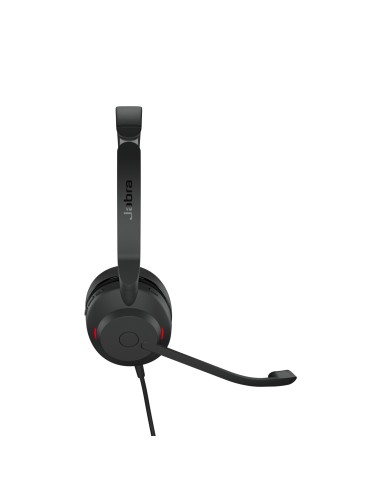 Jabra Evolve2 30, UC Stereo Auricolare Cablato A Padiglione Ufficio USB tipo A Nero
