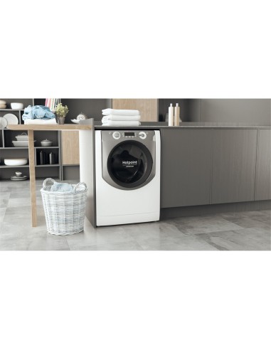 Hotpoint AQD972F 697 EU N lavasciuga Libera installazione Caricamento frontale Bianco E