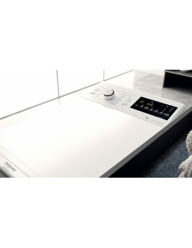 Hotpoint WMTG 722B IT N lavatrice Caricamento dall'alto 7 kg 1200 Giri min E Bianco