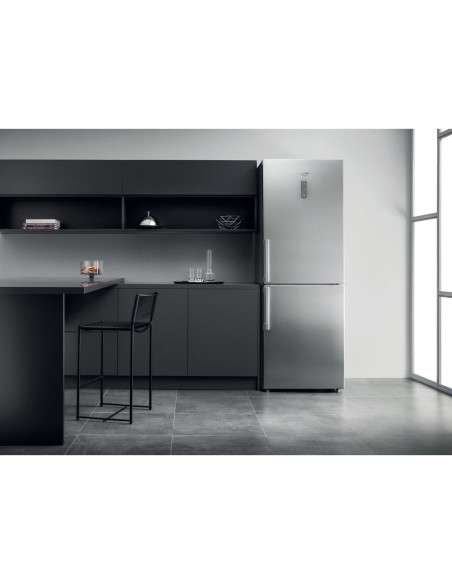Hotpoint HA70BE 72 X frigorifero con congelatore Libera installazione 462 L E Acciaio inossidabile