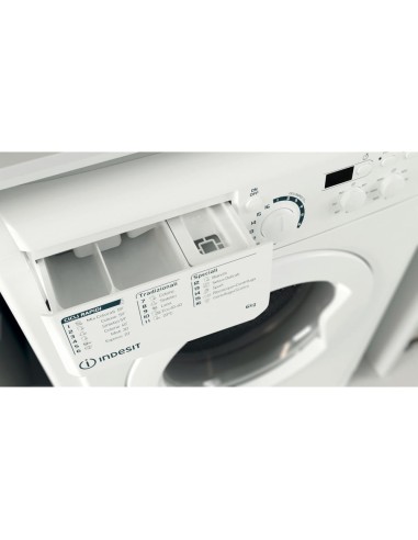 Indesit EWSD 61251 W IT N lavatrice Caricamento frontale 6 kg 1200 Giri min F Bianco
