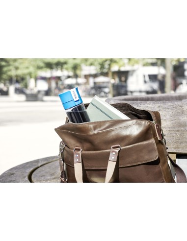 Brita Fill&Go Bottle Filtr Blue Bottiglia per filtrare l'acqua 0,6 L Blu, Trasparente