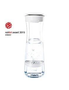 Brita 1020115 Filtraggio acqua Bottiglia per filtrare l'acqua 1,3 L Grafite, Trasparente