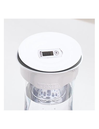 Brita 1020115 Filtraggio acqua Bottiglia per filtrare l'acqua 1,3 L Grafite, Trasparente