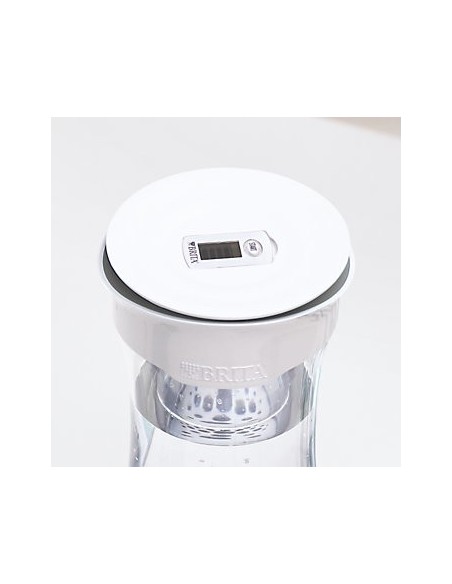 Brita 1020115 Filtraggio acqua Bottiglia per filtrare l'acqua 1,3 L Grafite, Trasparente