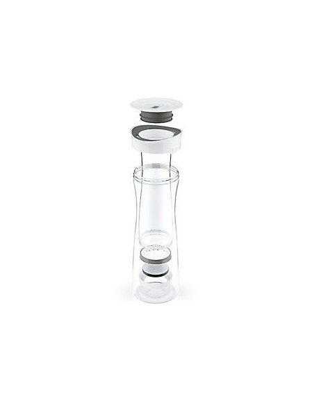 Brita 1020115 Filtraggio acqua Bottiglia per filtrare l'acqua 1,3 L Grafite, Trasparente