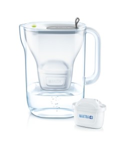 Brita 1039173 Filtraggio acqua Caraffa filtrante 2,4 L Grigio, Bianco