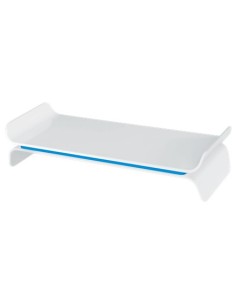 Leitz 65040036 supporto da tavolo per Tv a schermo piatto 68,6 cm (27") Blu, Bianco