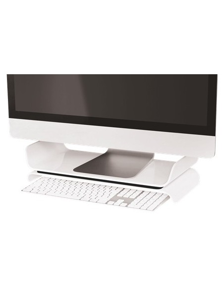 Leitz 65040095 supporto da tavolo per Tv a schermo piatto 68,6 cm (27") Bianco