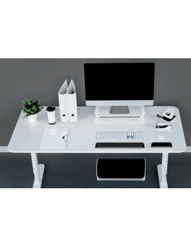 Leitz 65040095 supporto da tavolo per Tv a schermo piatto 68,6 cm (27") Bianco