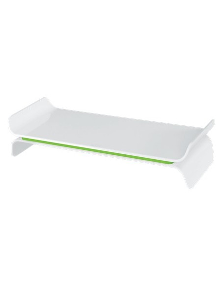 Leitz 65040054 supporto da tavolo per Tv a schermo piatto 68,6 cm (27") Verde, Bianco