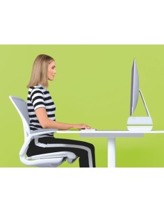 Leitz 65040054 supporto da tavolo per Tv a schermo piatto 68,6 cm (27") Verde, Bianco 2