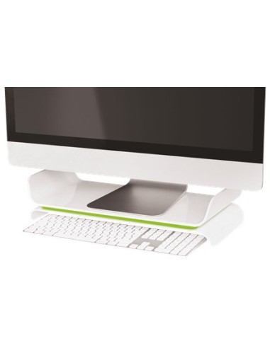 Leitz 65040054 supporto da tavolo per Tv a schermo piatto 68,6 cm (27") Verde, Bianco