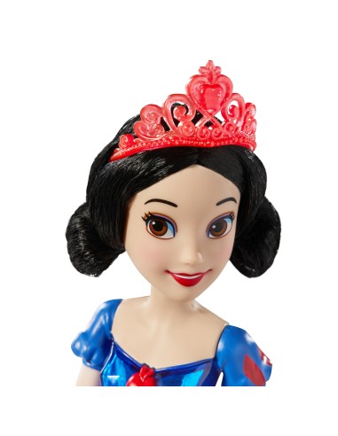 Disney Princess Royal Shimmer - Bambola di Biancaneve, fashion doll con gonna e accessori, giocattolo per bambini dai 3 anni in