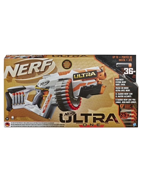 Nerf Fucile blaster motorizzato, Compatibile solo con freccette Ultra One Nerf Fucile blaster motorizzato, Compatibile solo con freccette Ultra One