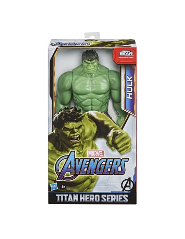 Marvel Avengers Avengers - Hulk (Action Figure Deluxe 30cm con blaster Titan Hero Blast Gear)