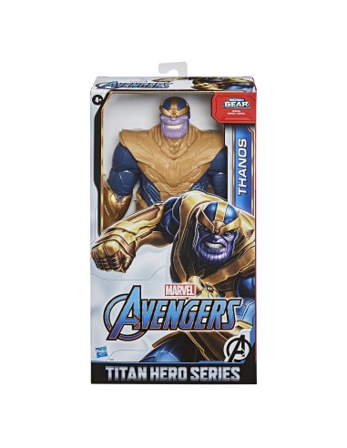 Marvel Avengers Avengers - Thanos (Action Figure Deluxe 30cm, con blaster Titan Hero Blast Gear)