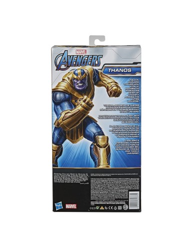 Marvel Avengers Avengers - Thanos (Action Figure Deluxe 30cm, con blaster Titan Hero Blast Gear)