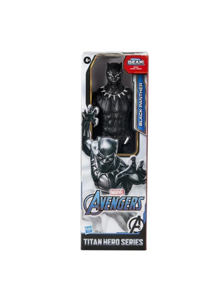 Marvel Avengers Avengers - Black Panther (Action figure 30 cm con blaster Titan Hero Blast Gear)