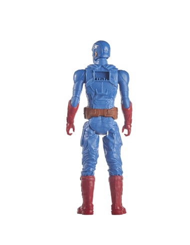 Marvel Avengers Avengers - Captain America (Action figure 30 cm con blaster Titan Hero Blast Gear)