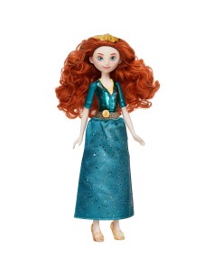 Disney Princess Royal Shimmer - bambola di Merida, fashion doll con gonna e accessori, giocattolo per bambini dai 3 anni in su