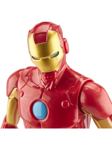 Marvel Avengers Avengers - Iron Man (Action figure da 30cm, con blaster Titan Hero Blast Gear)